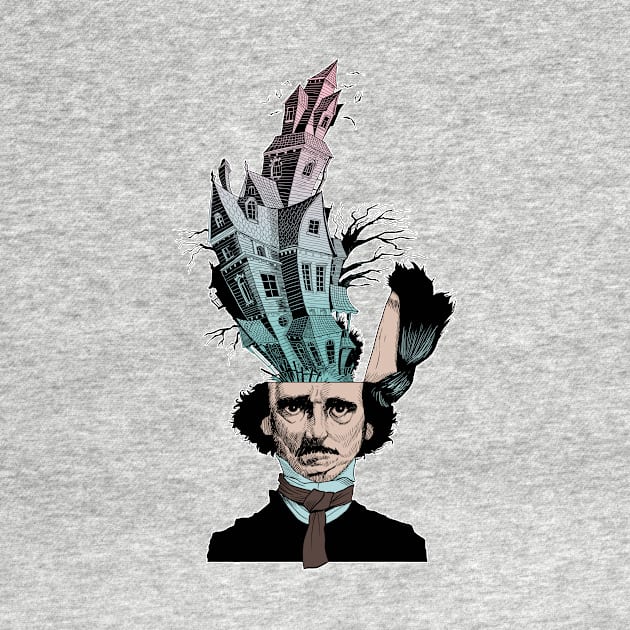 Edgar Allan Poe - imaginations by RudeOne